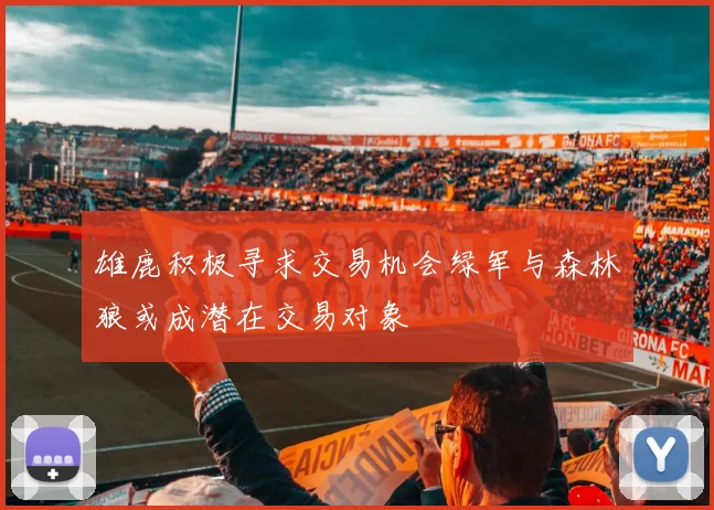 雄鹿积极寻求交易机会绿军与森林狼或成潜在交易对象